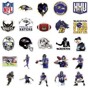 Baltimore Ravens 50 stickers - 2 Pack